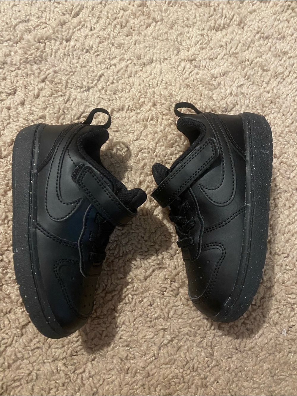 Nike Toddler Court Borough Low Recraft Black